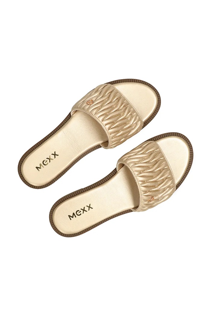 Mexx klapki na płaskim obcasie damskie TULLA ZUMO Sandal MI001604461W