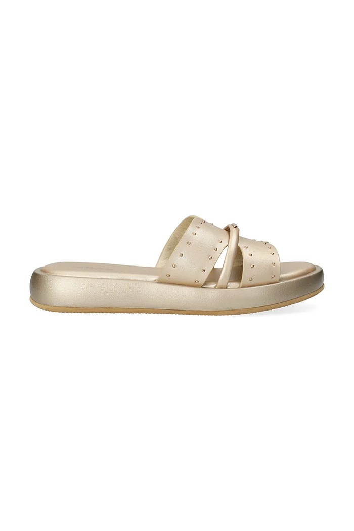 Mexx šľapky na platforme dámske LOTUS II PACHA Sandal zlatá MI001601961W