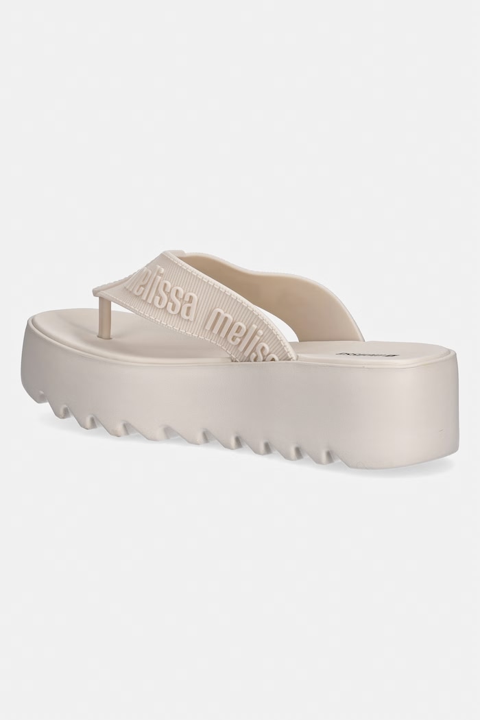 Obuv Melissa šľapky dámske M LOVER THONG PLATFORM AD M37914.BV583 béžová