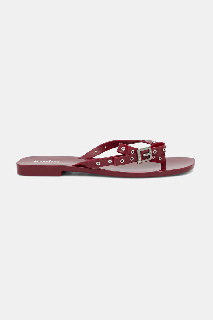 Melissa șlapi pentru femei HARMONIC SQUARED AD M37955.BT951 burgundia SS26