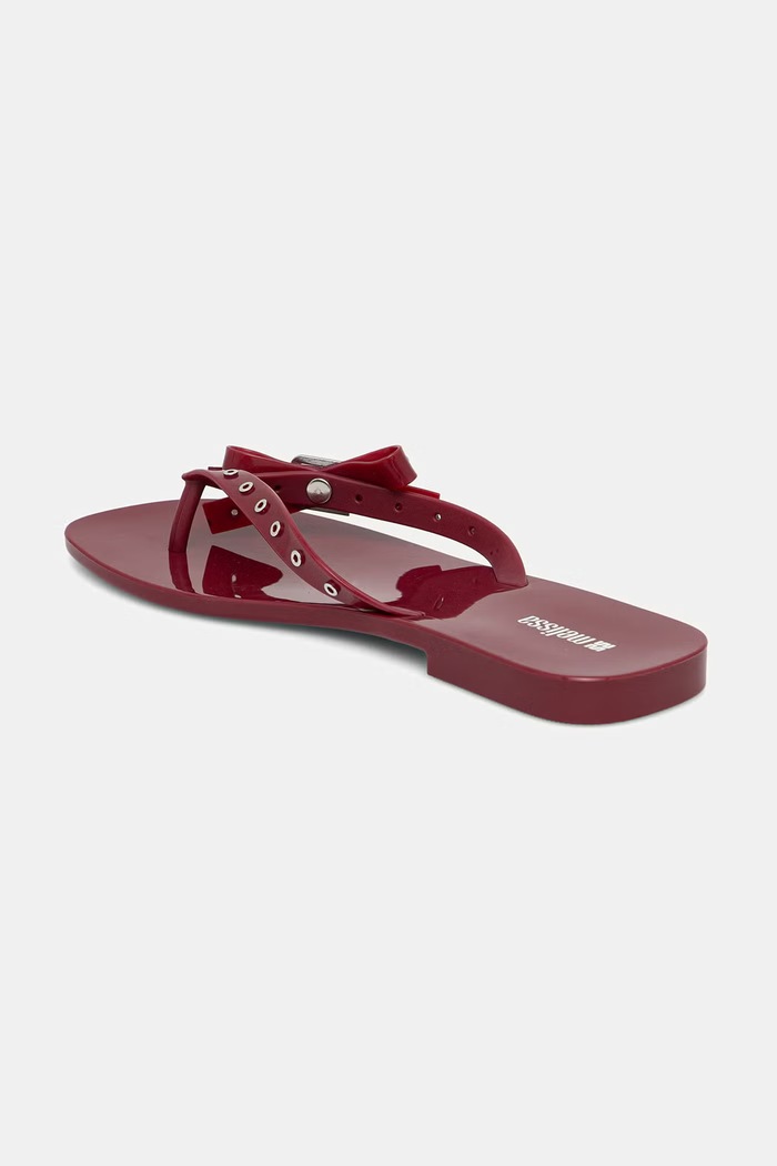 Încălțăminte Melissa șlapi pentru femei HARMONIC SQUARED AD M37955.BT951 burgundia