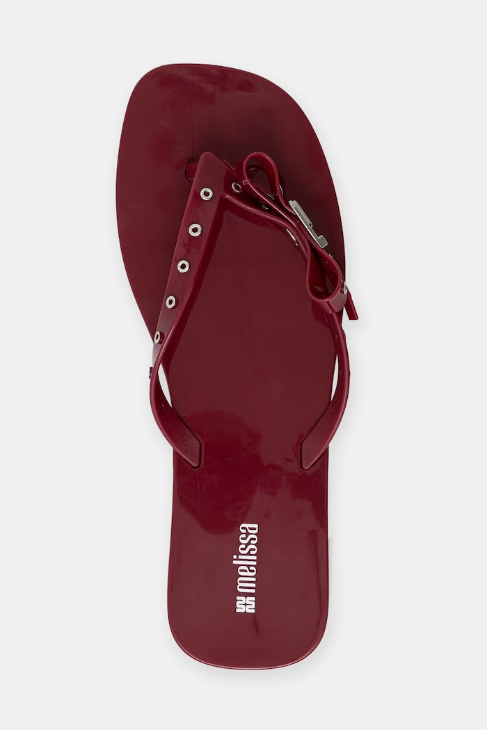 Melissa șlapi pentru femei HARMONIC SQUARED AD burgundia M37955.BT951