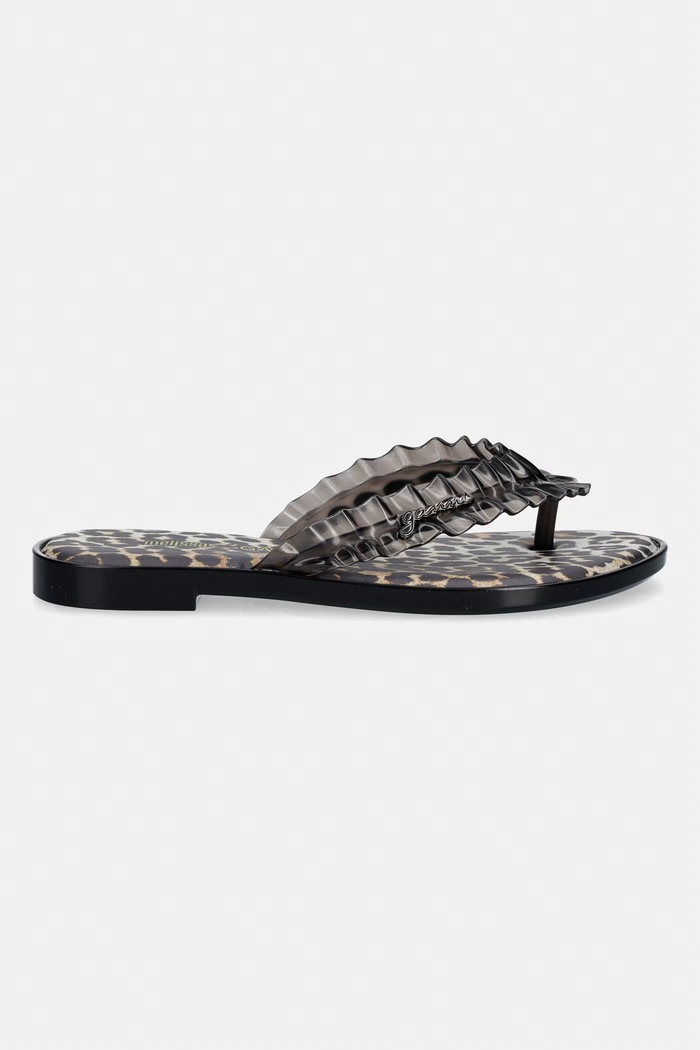 Melissa джапанки дамски FLIP FLOP SLIM + GANNI AD M38156.BX380 черен SS26