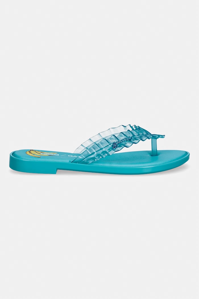Melissa джапанки дамски FLIP FLOP SLIM + GANNI AD M38156.BX385 син SS26