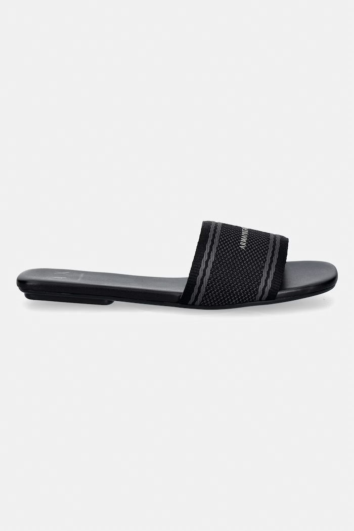 Šľapky Armani Exchange XW002569.AF22793.MZ192 čierna SS26