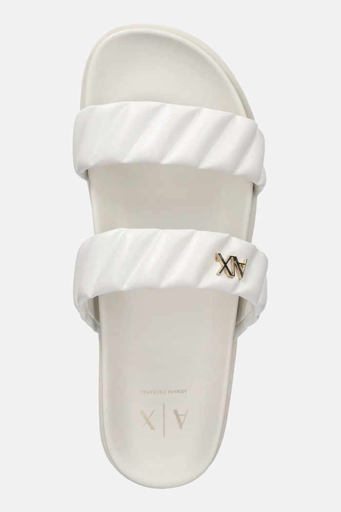 Armani Exchange Шльопанці жіночі білий XW002574.AF22799.U0011