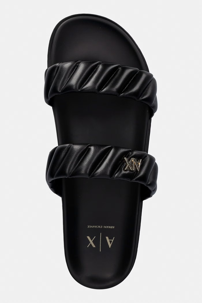 Armani Exchange Джапанки Женски черен XW002574.AF22799.UC001