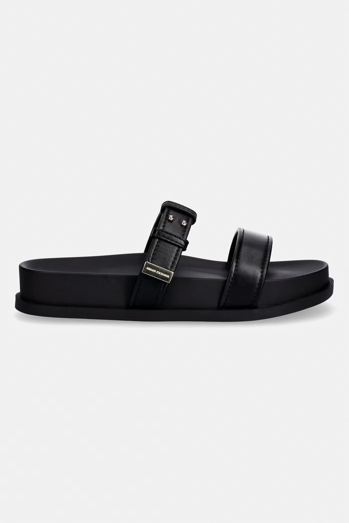 Armani Exchange шлёпанцы для женщин XW002575.AF21266.UC001 чёрный SS26