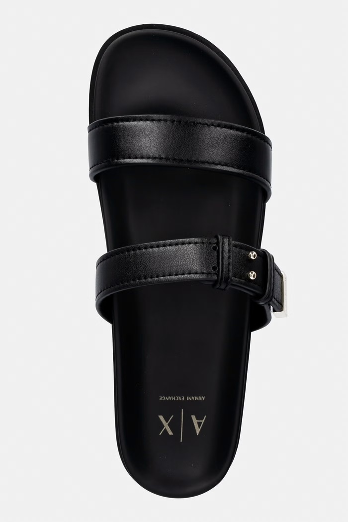 Armani Exchange шлёпанцы для женщин чёрный XW002575.AF21266.UC001