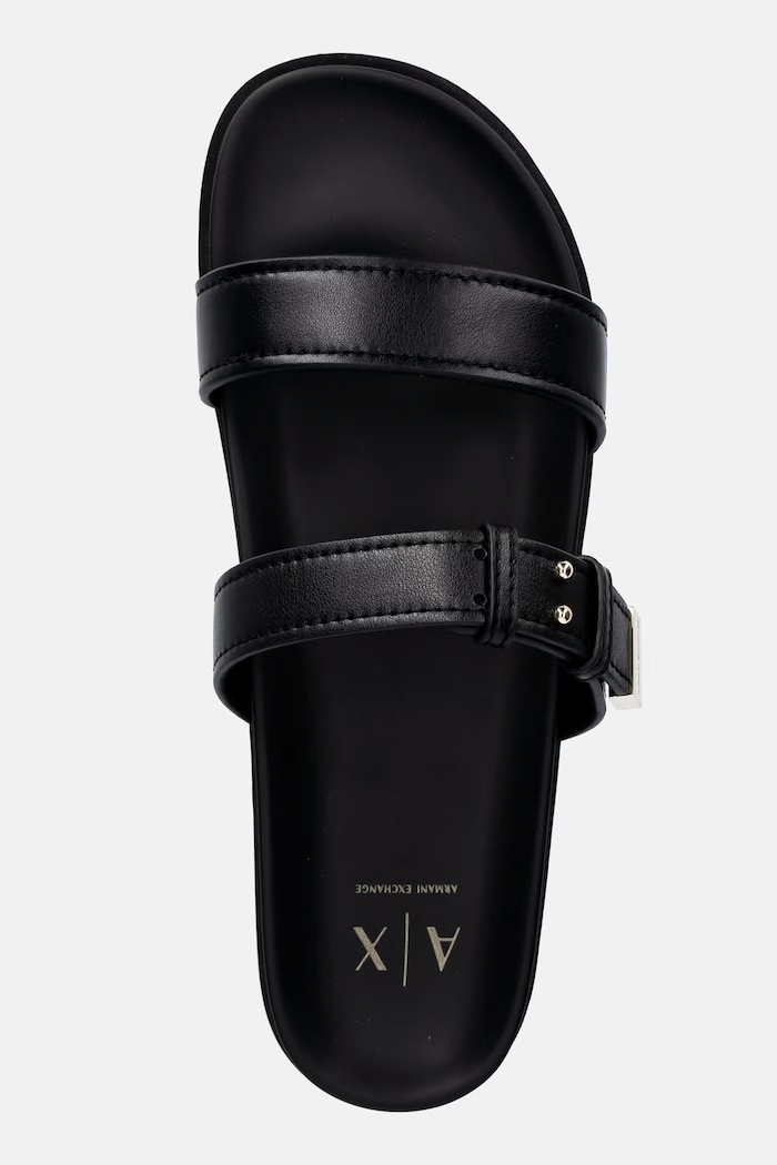 Armani Exchange шлёпанцы для женщин чёрный XW002575.AF21266.UC001