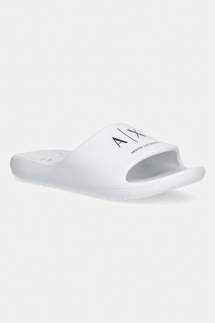 Armani Exchange šľapky na plávanie dámske biela XW002845.AF23456.M0028