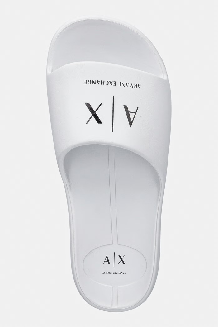 Armani Exchange šľapky na plávanie dámske biela XW002845.AF23456.M0028