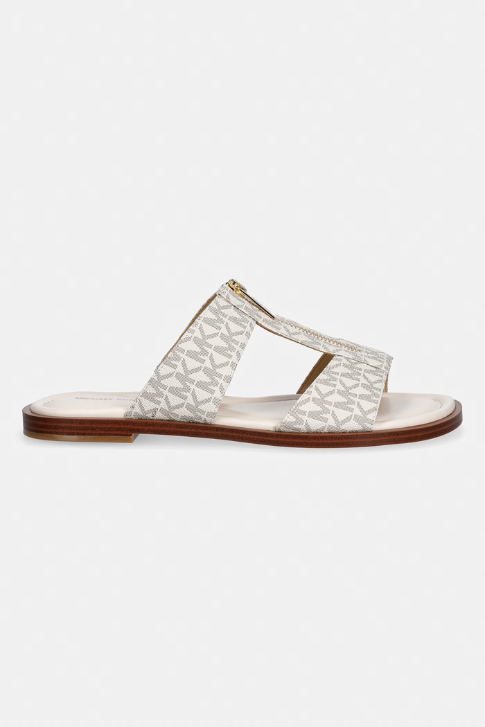 MICHAEL Michael Kors Σαγιονάρες Γυναικεία Berkley Flat Sandal 40S6BRFS1B.150 μπεζ SS26