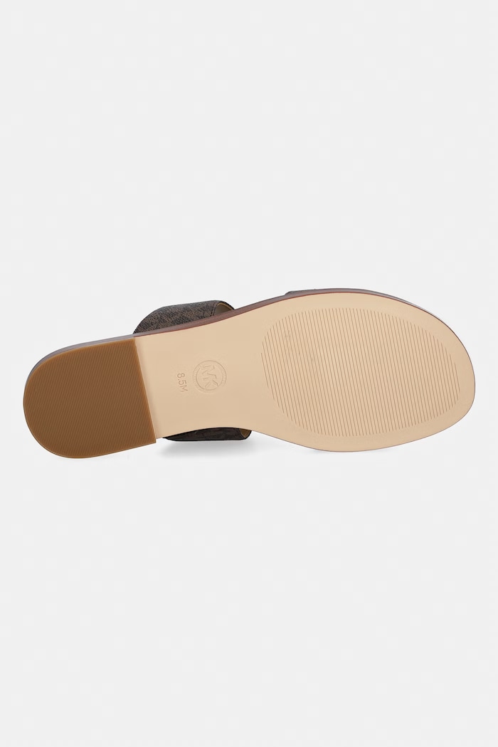 MICHAEL Michael Kors Σαγιονάρες Γυναικεία Berkley Flat Sandal 40S6BRFS1B.200 καφέ
