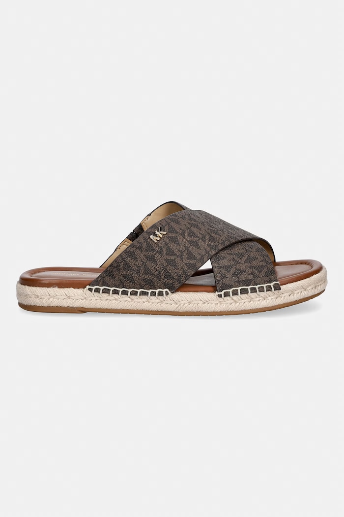 MICHAEL Michael Kors dámske šľapky Kenzie Sandal 40R6KZFS1B.200 hnedá SS26