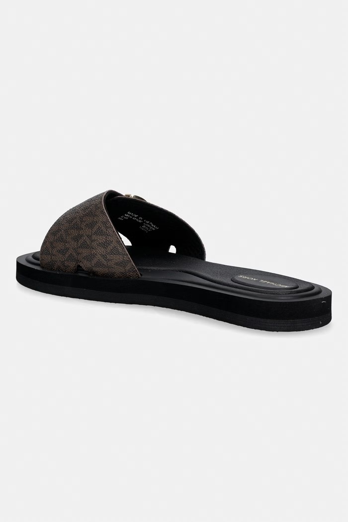 Obuv MICHAEL Michael Kors šľapky dámske Mk Pool Slide 40R6MKFA1B.200 hnedá