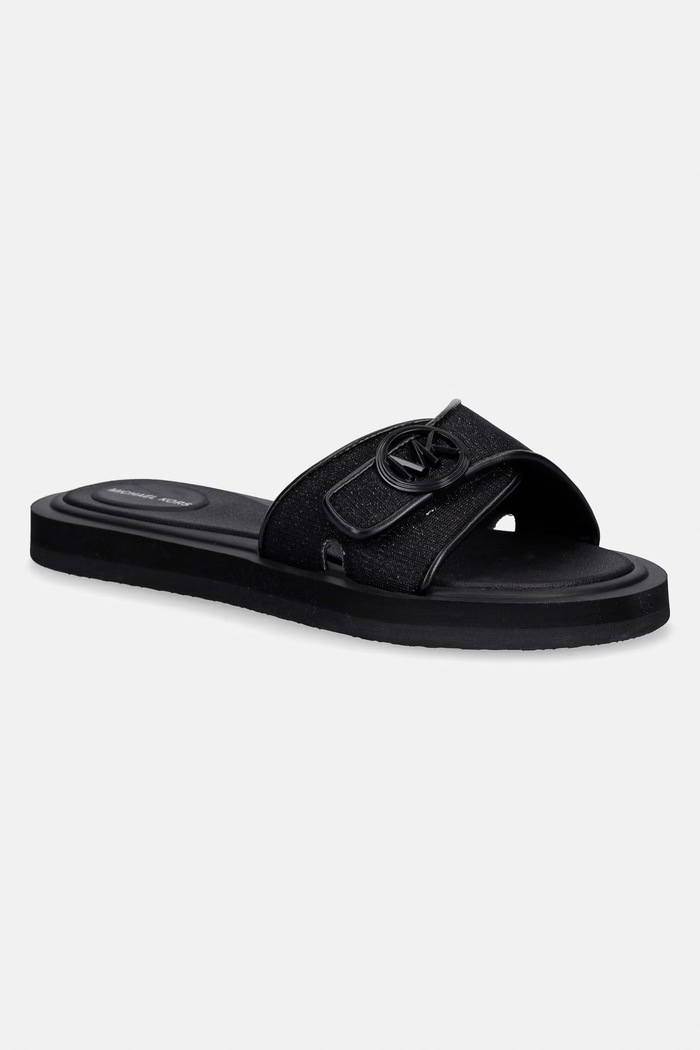 MICHAEL Michael Kors papucs Mk Pool Slide szintetikus fekete 40R6MKFA2D.001