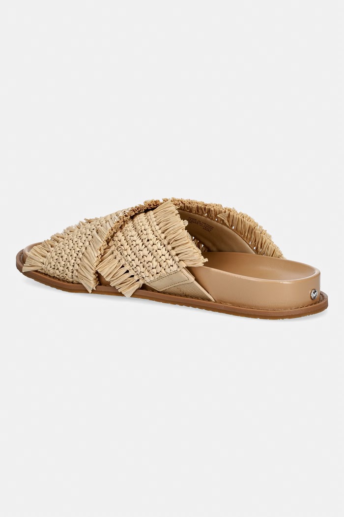Cipők MICHAEL Michael Kors papucs női Peyton Flat Sandal 40S6PYFS1D.270 bézs