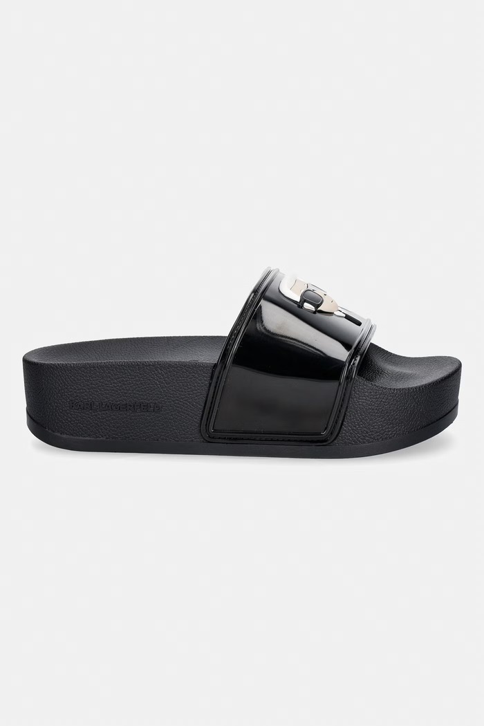 Karl Lagerfeld šľapky dámske Kondo Maxi Ii KL80805C.V00 čierna SS26