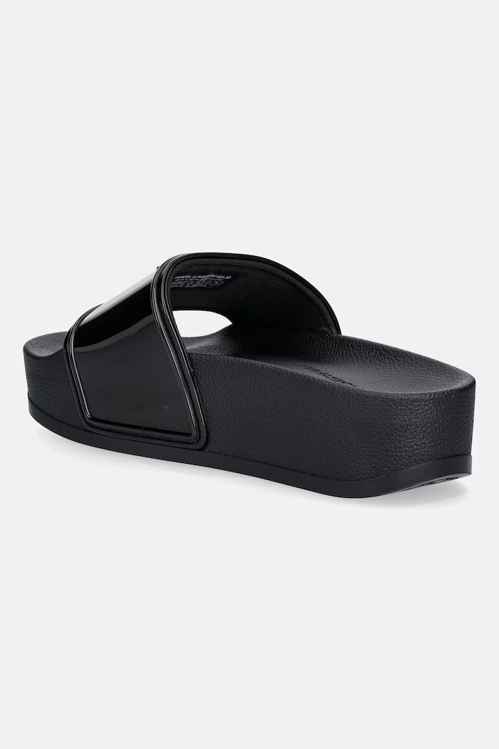 Obuv Karl Lagerfeld šľapky dámske Kondo Maxi Ii KL80805C.V00 čierna
