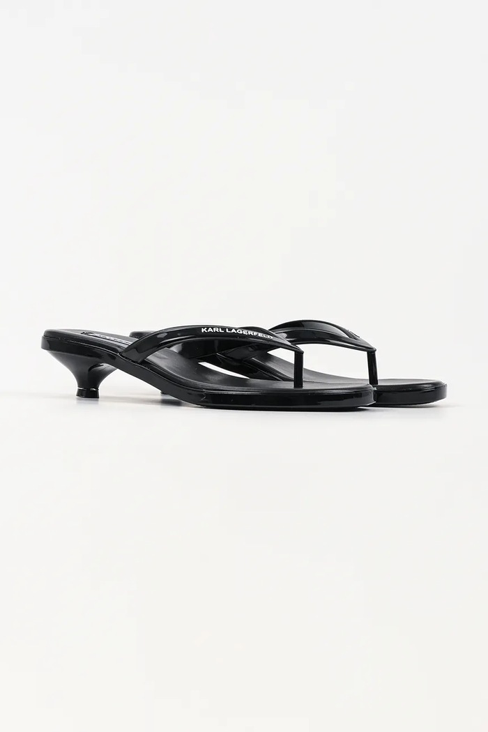 Karl Lagerfeld dámske žabky Jelly Heel KL83006.V00 čierna SS26