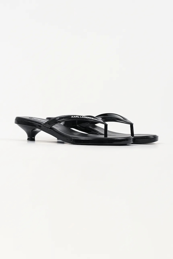 Karl Lagerfeld dámske žabky Jelly Heel KL83006.V00 čierna SS26