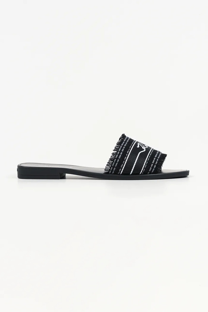 Karl Lagerfeld šľapky mules dámske Skoot Iii čierna KL80411C.B00