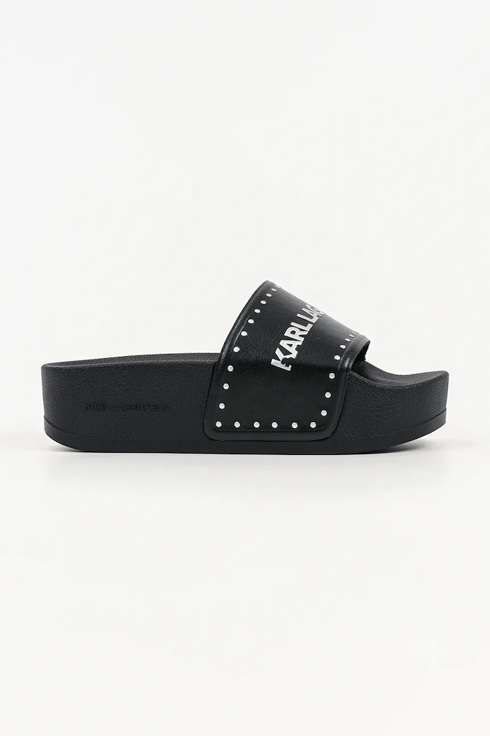 Karl Lagerfeld papuci cu platformă de Femei Kondo Maxi Ii negru KL80826.F0S