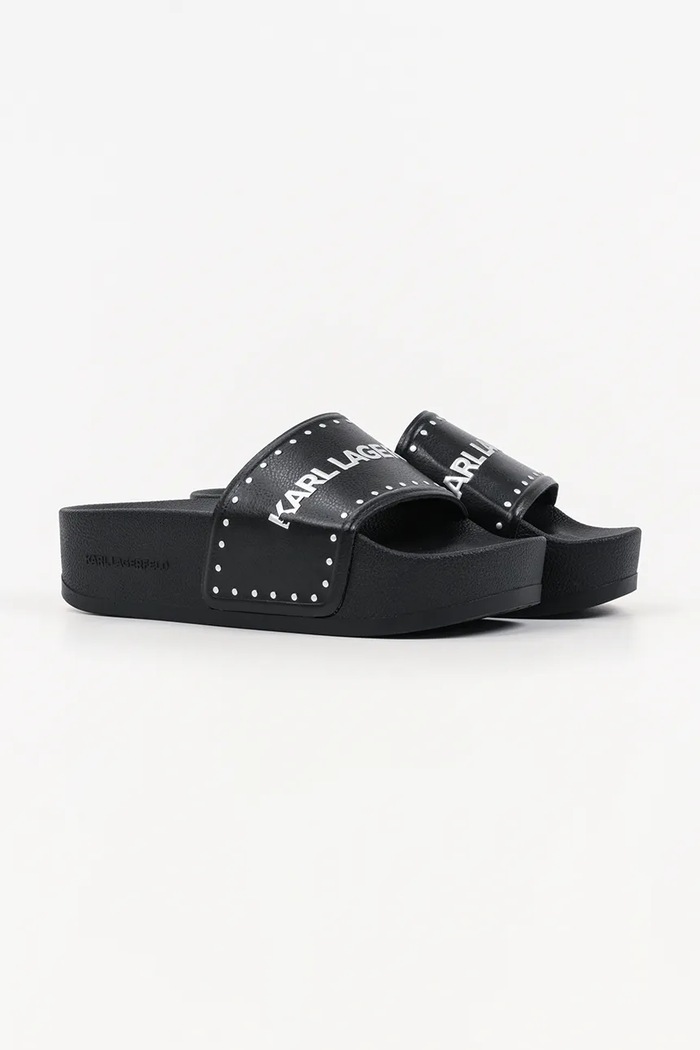 Karl Lagerfeld papuci cu platformă de Femei Kondo Maxi Ii KL80826.F0S negru SS26