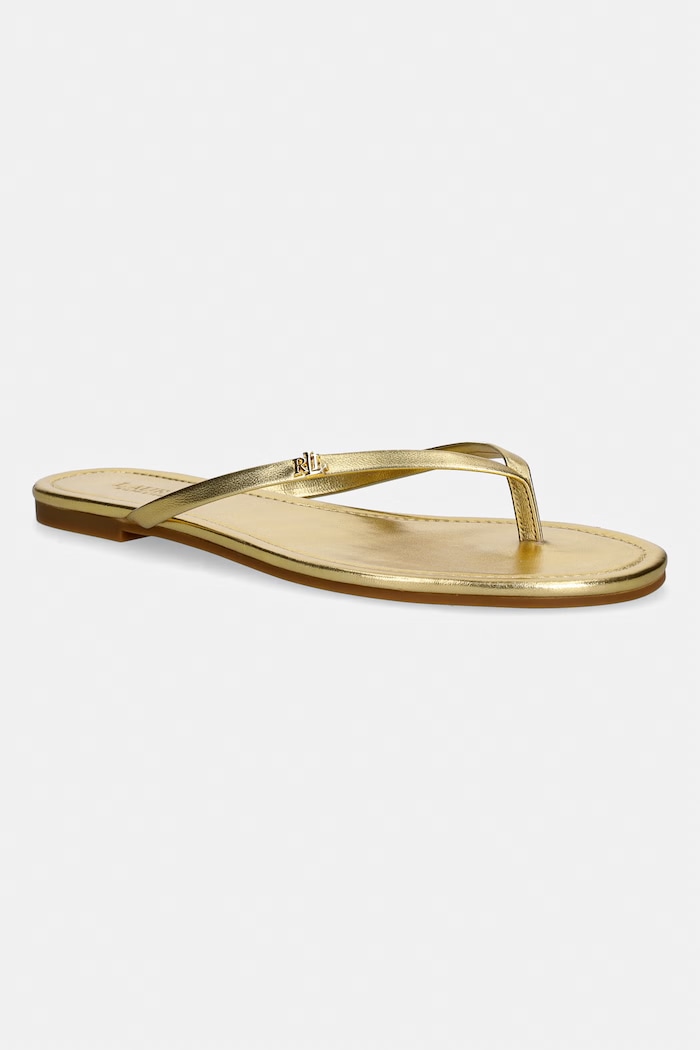 Lauren Ralph Lauren Ιαπωνικά Γυναικεία Δερμάτινα Raquel χρυσαφί 802959563001.710