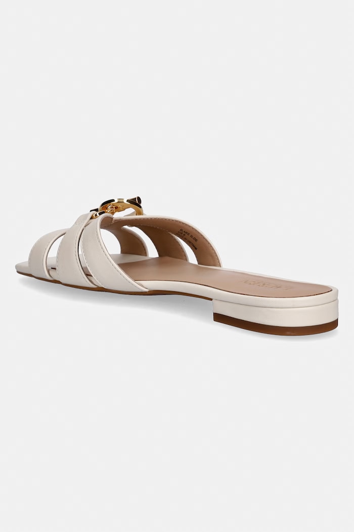 Παπούτσια Δερμάτινες παντόφλες Lauren Ralph Lauren Blaike Slide 802982875007.100 μπεζ