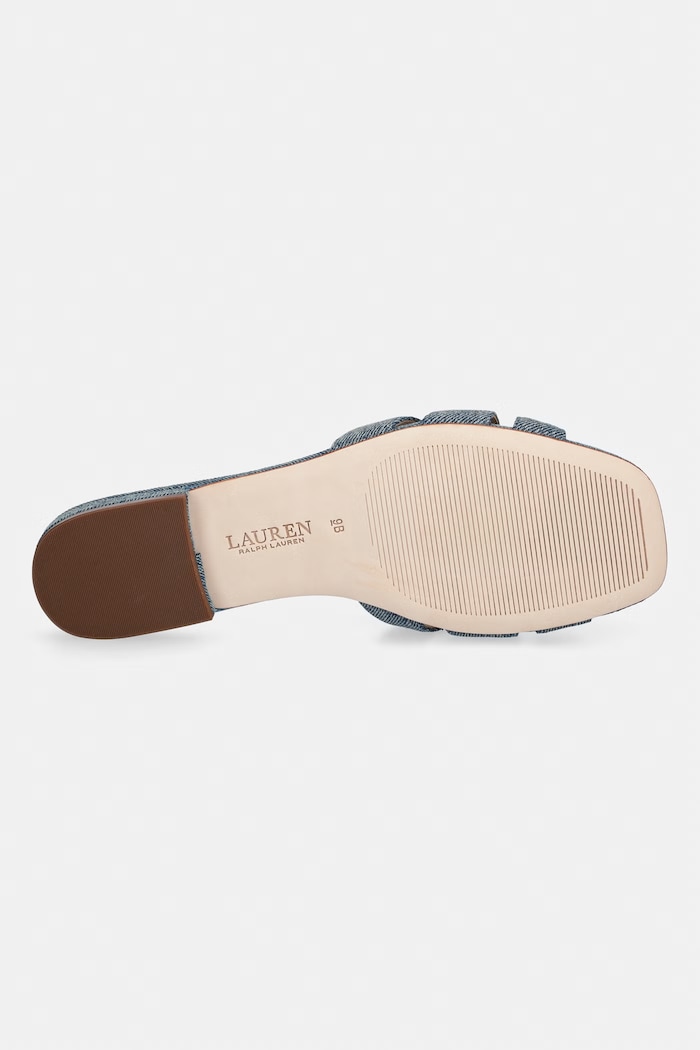Lauren Ralph Lauren papuci pentru femei Blaike Slide 802P10545001.400 albastru