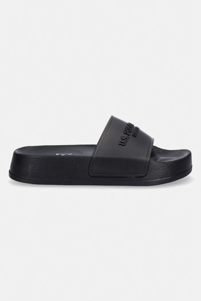U.S. Polo Assn. natikače s platformom za žene AMAMI009C AMAMI009W.6G4 crna SS26