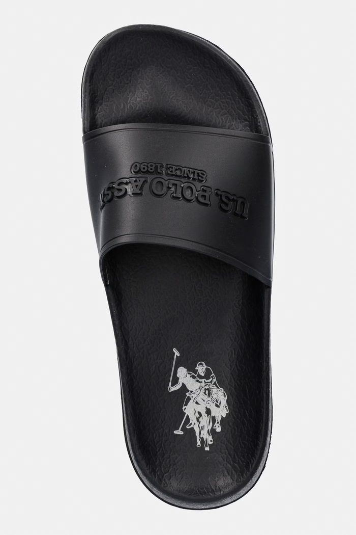 U.S. Polo Assn. natikače s platformom za žene AMAMI009C crna AMAMI009W.6G4