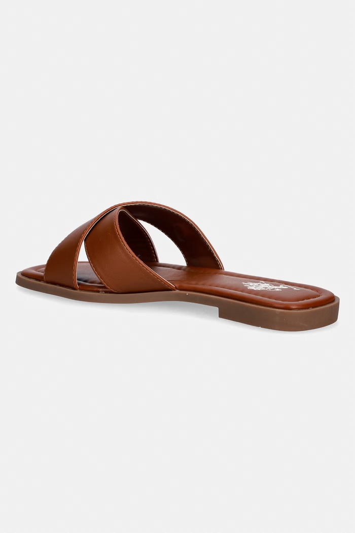 Obuwie U.S. Polo Assn. klapki GENNY002 GENNY002W.6Y1 brązowy