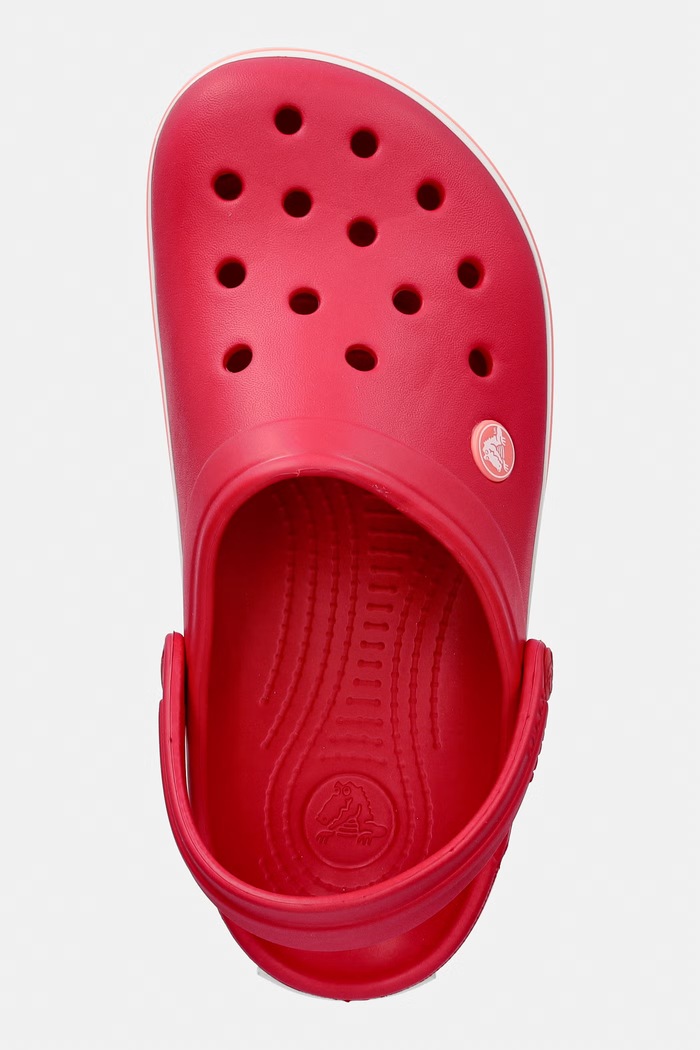 Crocs dámske šľapky Crocband červená 11016.7AQ