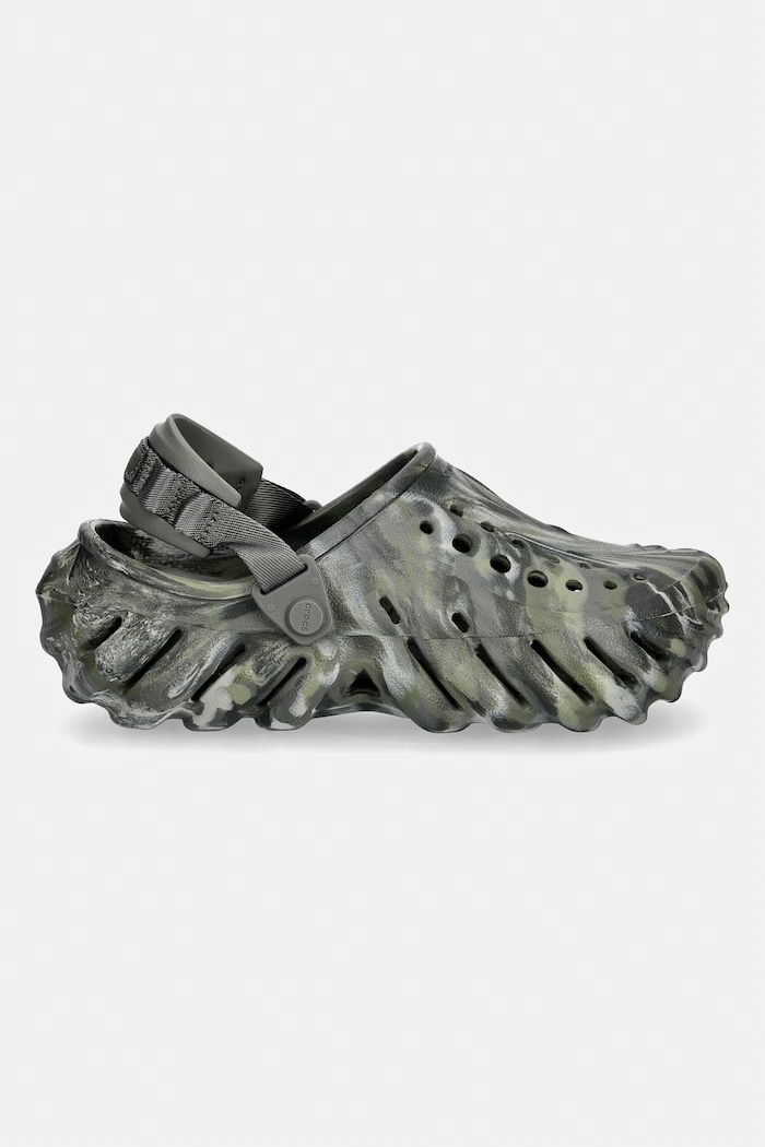 Crocs шльопанці мюлі чоловічі Echo Marbled Clog 208454.3N4 зелений SS26