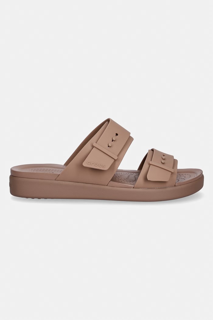 Dámske šľapky Crocs Brooklyn Buckle Low Low 211215.2Q9 hnedá SS26