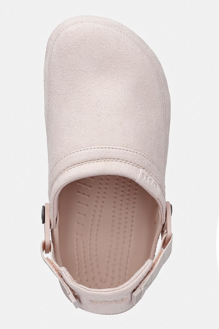 Crocs dámske sandále Classic Crafted Vegan Suede Cg ružová 211930.6UR