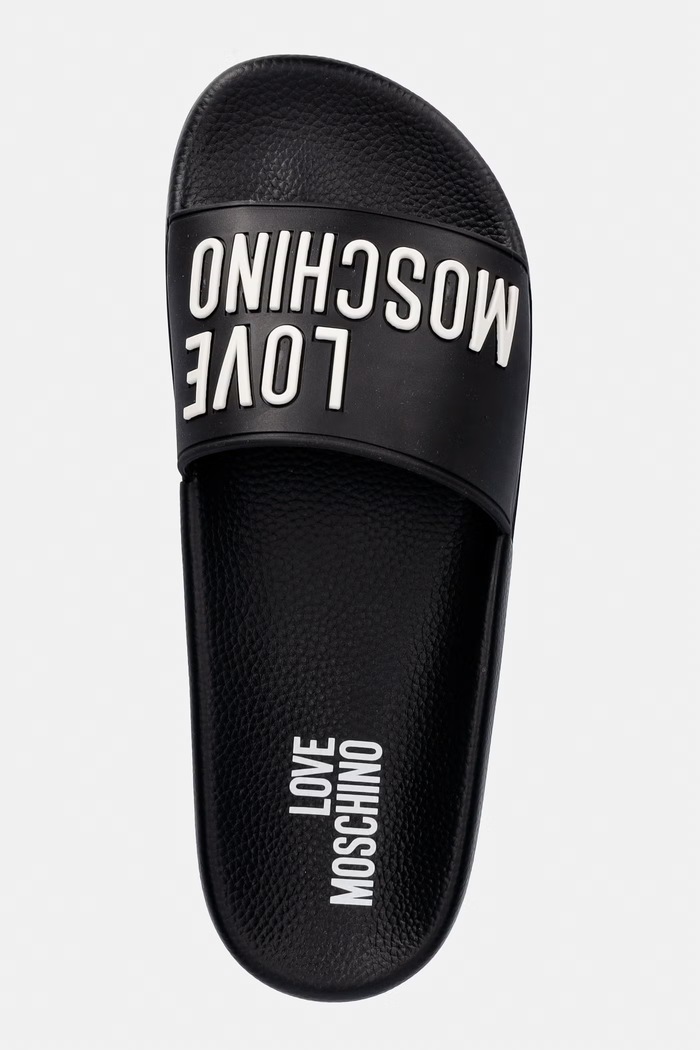 Šľapky Love Moschino čierna JA28052G1OI14000