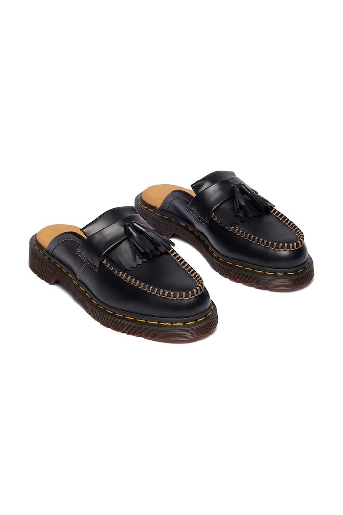 Dr. Martens Adrian Mule klapki mules damskie skórzane DM42359001 czarny SS26