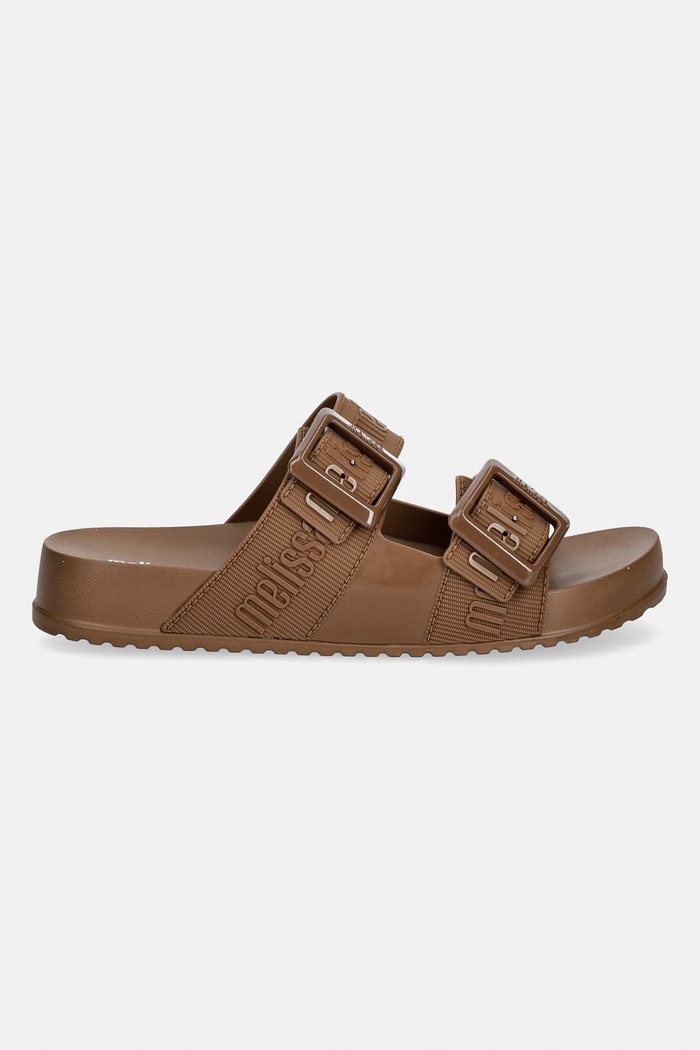 Melissa klapki damskie COZY SLIDE M LOVER AD M.35849.BW671 brązowy SS26