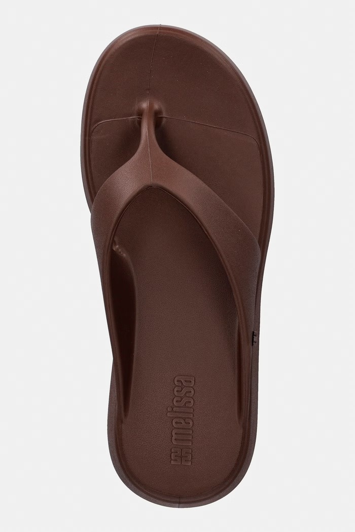 Melissa σαγιονάρες δίχαλο Γυναικεία FREE THONG LOW AD καφέ M.37956.BV208