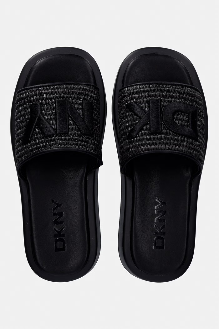 Dkny papuci Ondara K2697988.BLK negru SS26