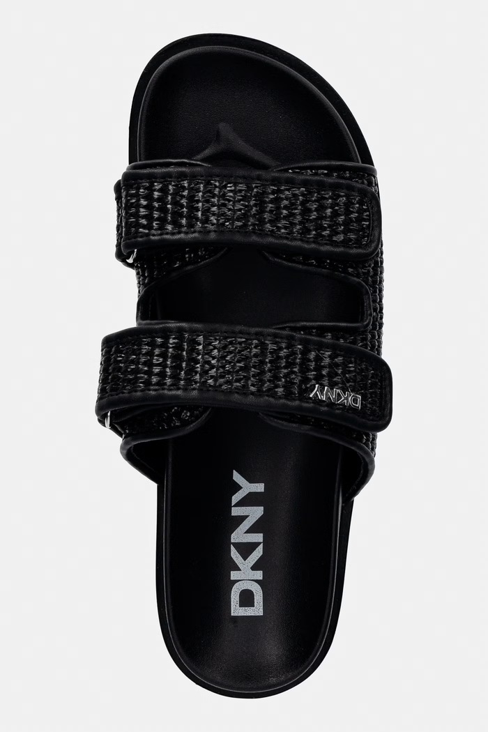 Dkny klapki Piper czarny K2691150.BLK