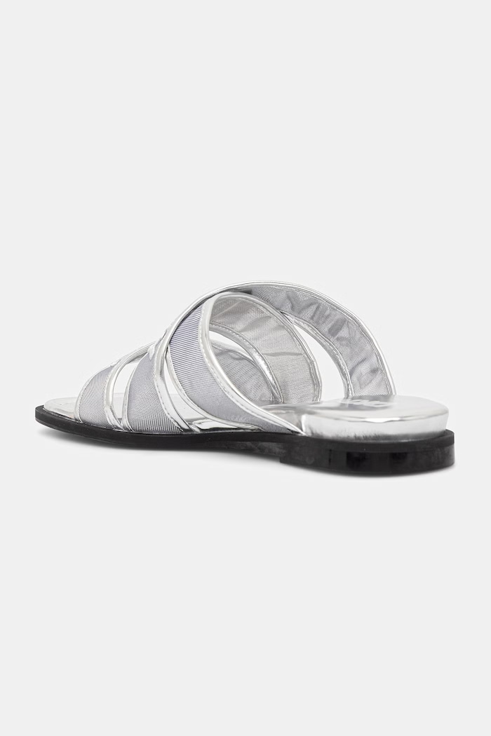 Obuwie Dkny klapki Cerelia K2677440.SIL srebrny