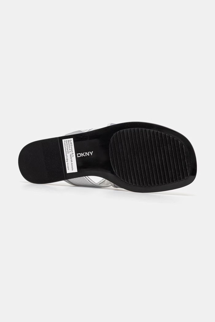 Dkny klapki Cerelia srebrny K2677440.SIL