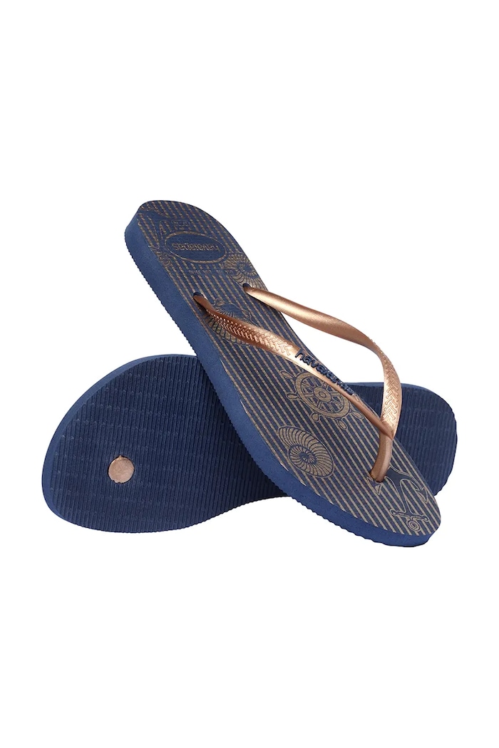 Havaianas šľapky dámske SLIM NAUTICAL tmavomodrá 4137125.2356