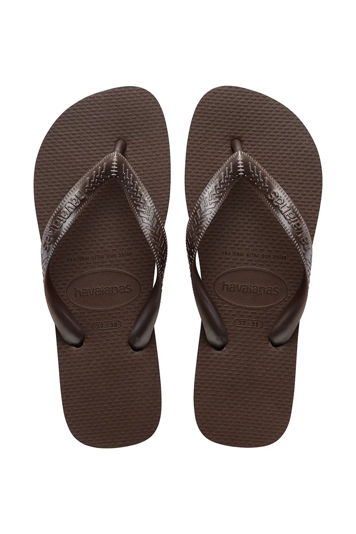 Havaianas japonki damskie TOP TIRAS brązowy 4137428.0727