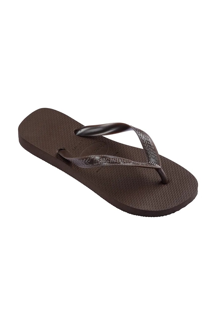 Obuwie Havaianas japonki damskie TOP TIRAS 4137428.0727 brązowy